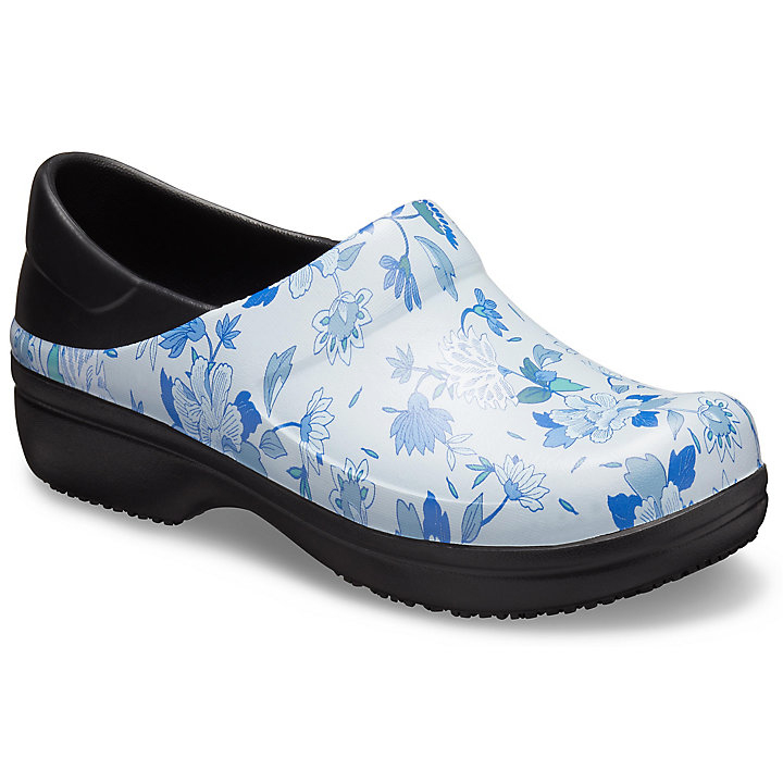 Sabots Crocs Neria Pro II Graphic Clog Noir Bleu Femme | ZAR-4949247