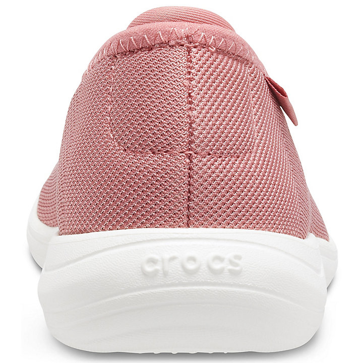 Flats Crocs Reviva Plates Corail Blanche Femme | TVO-1943561