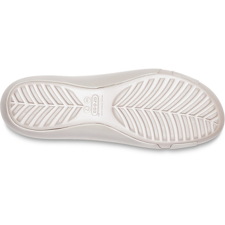 Flats Crocs Serena Plates Platine Femme | EIP-1999475