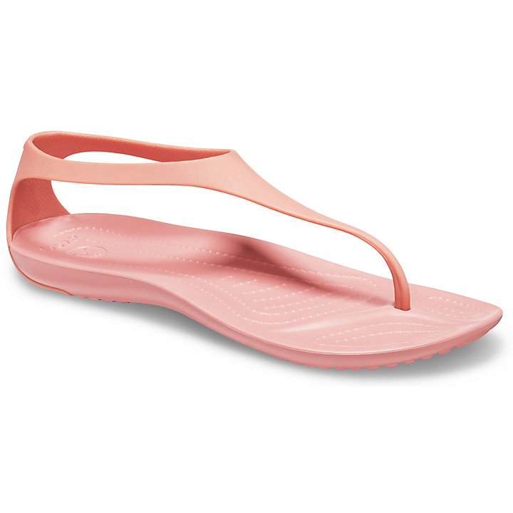 Tong Crocs Sexi Collection: Sleek Flip Flops Corail Femme | MYU-0613158