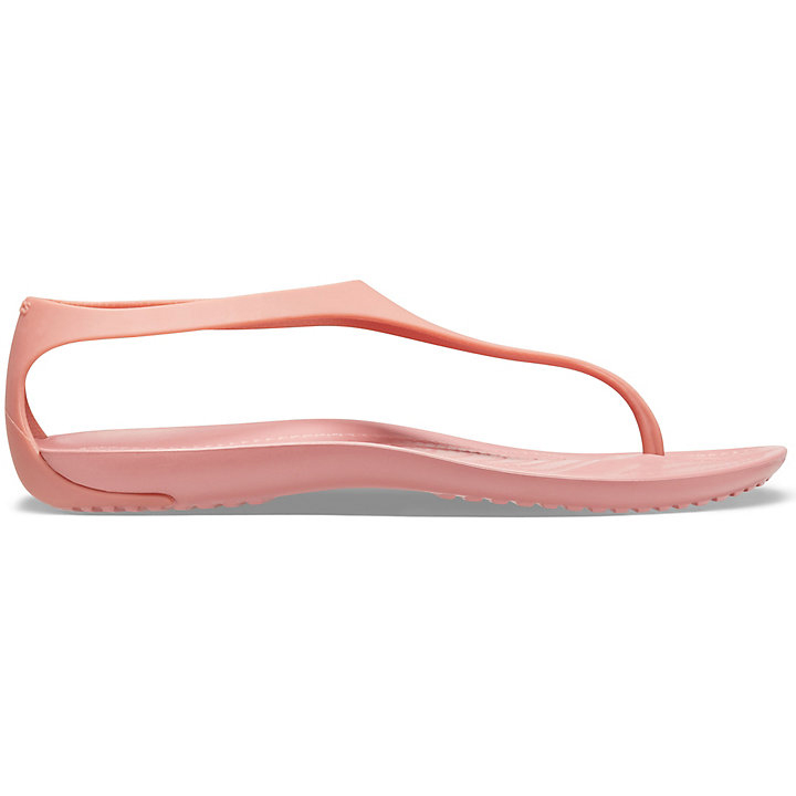 Tong Crocs Sexi Collection: Sleek Flip Flops Corail Femme | MYU-0613158