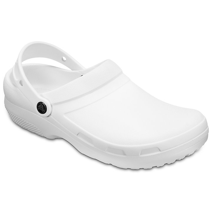 Sabots Crocs Specialist II Clog Blanche Femme | UAW-3454137