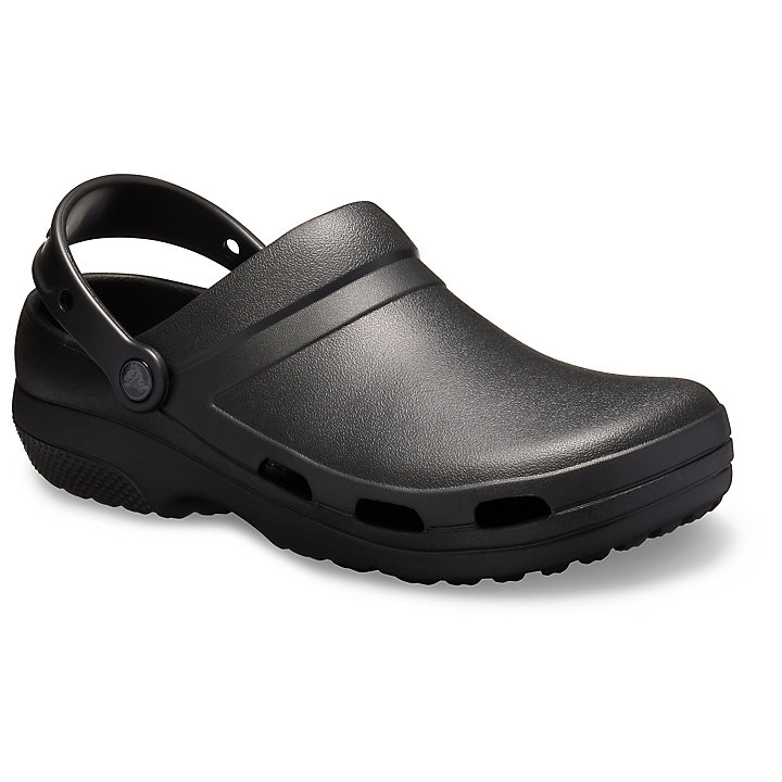 Sabots Crocs Specialist II Vent Clog Noir Femme | CEN-8245410