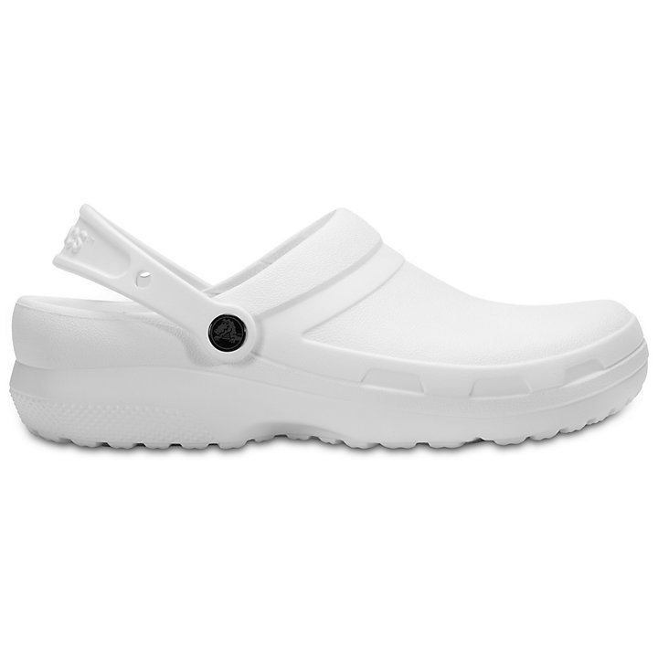 Sabots Crocs Specialist II Clog Blanche Femme | UAW-3454137