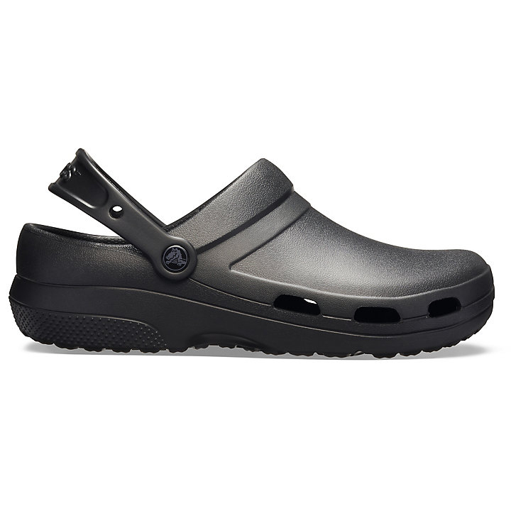 Sabots Crocs Specialist II Vent Clog Noir Femme | CEN-8245410