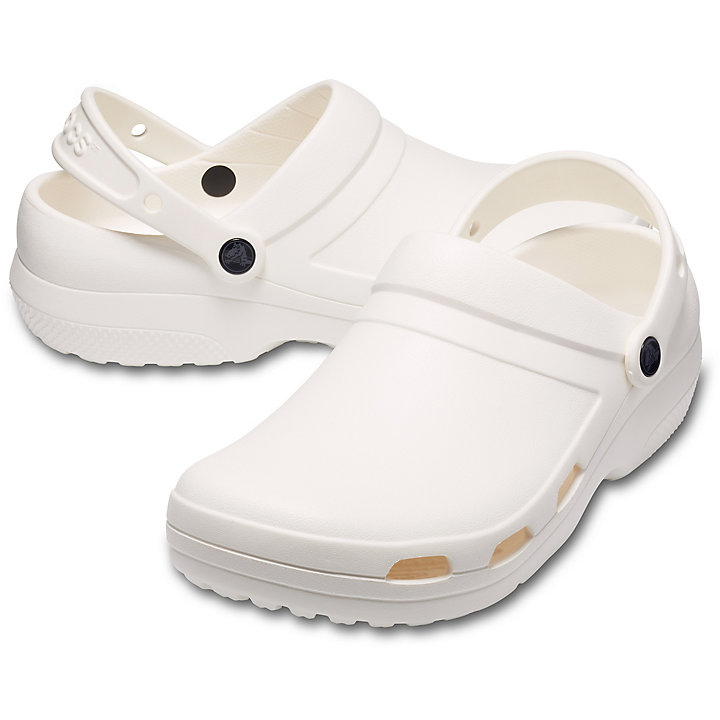 Sabots Crocs Specialist II Vent Clog Blanche Femme | VCS-2420560