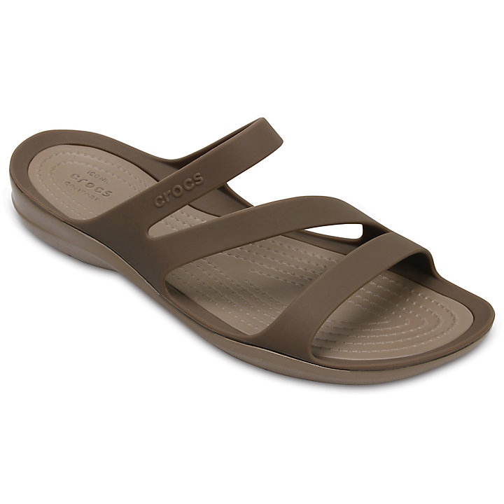 Sandales Crocs Swiftwater Sandal Cafe Femme | BCJ-0338339