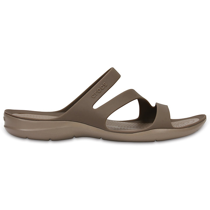 Sandales Crocs Swiftwater Sandal Cafe Femme | BCJ-0338339