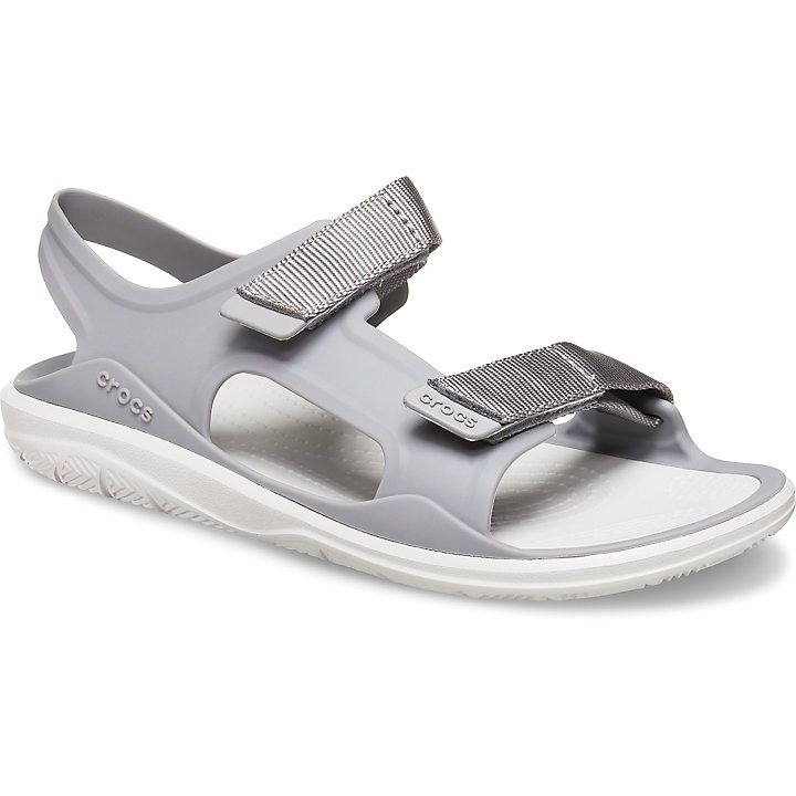 Sandales Crocs Swiftwater Expedition Sandal Grise Blanche Femme | CHI-2330015