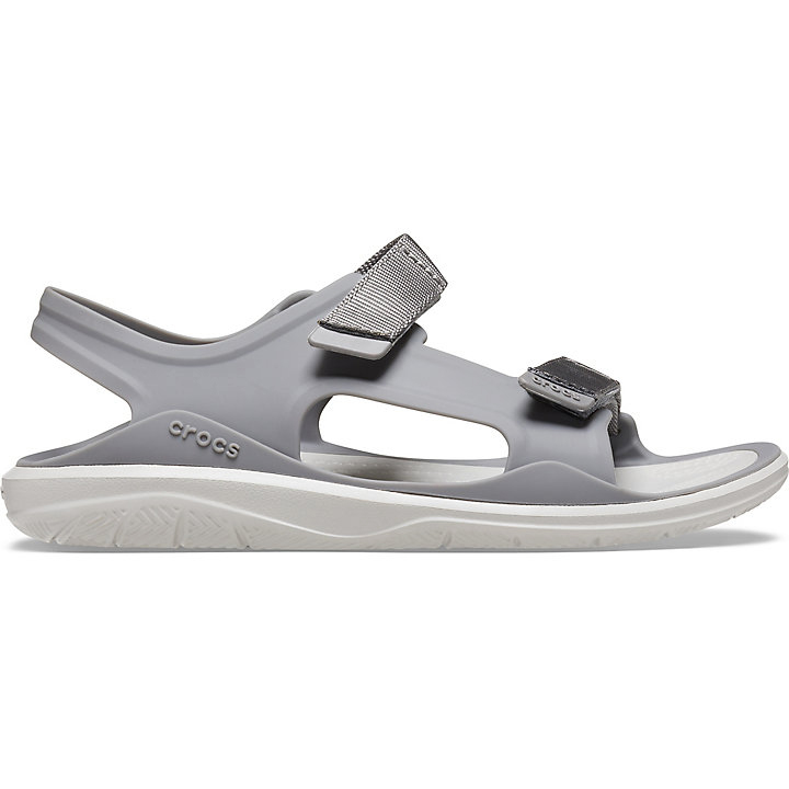 Sandales Crocs Swiftwater Expedition Sandal Grise Blanche Femme | CHI-2330015