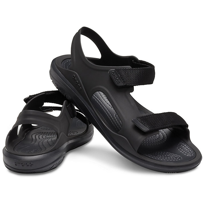 Sandales Crocs Swiftwater Expedition Sandal Noir Femme | KQA-7018603