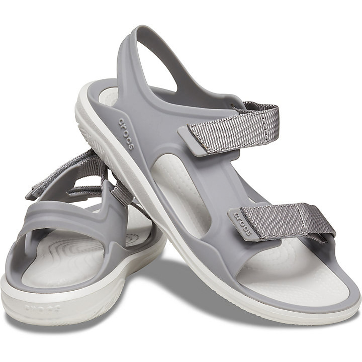 Sandales Crocs Swiftwater Expedition Sandal Grise Blanche Femme | CHI-2330015