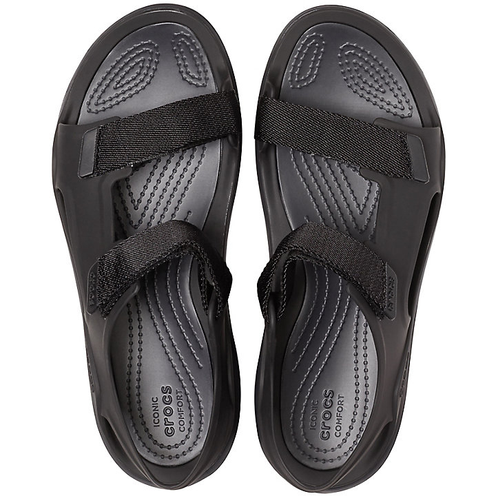 Sandales Crocs Swiftwater Expedition Sandal Noir Femme | KQA-7018603