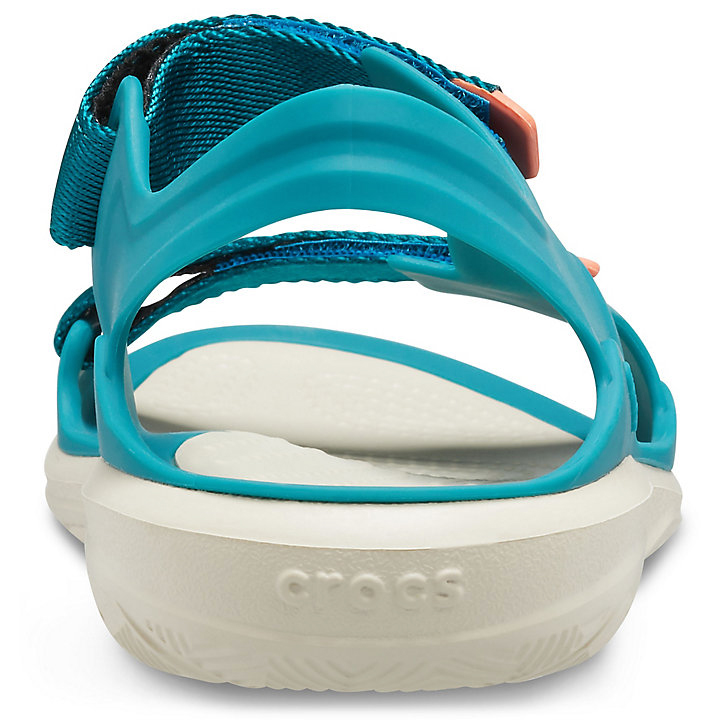 Sandales Crocs Swiftwater Expedition Sandal Turquoise Foncé Beige Femme | VJV-7078741