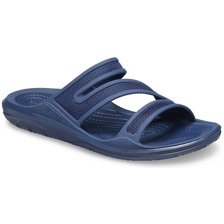 Sandales Crocs Swiftwater Telluride Sandal Bleu Marine Bleu Marine Femme | JYE-6498761