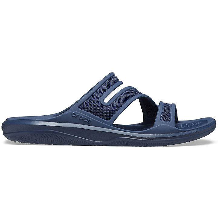 Sandales Crocs Swiftwater Telluride Sandal Bleu Marine Bleu Marine Femme | JYE-6498761