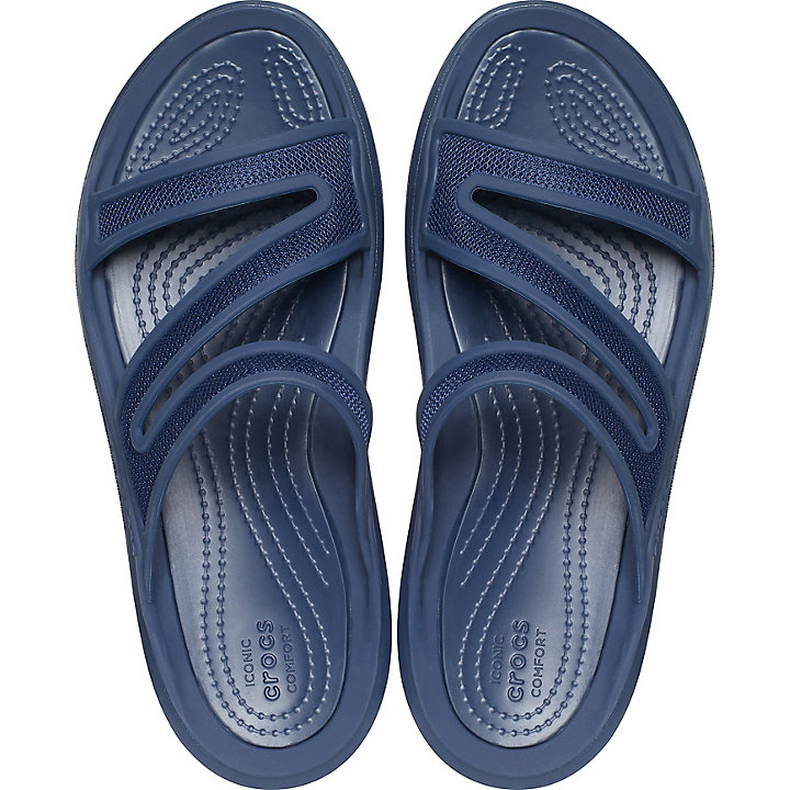 Sandales Crocs Swiftwater Telluride Sandal Bleu Marine Bleu Marine Femme | JYE-6498761