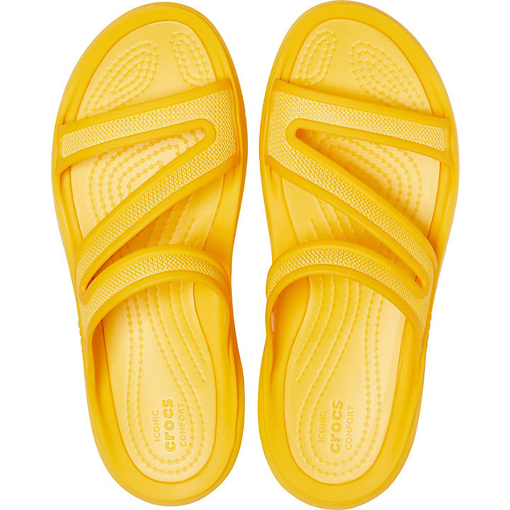 Sandales Crocs Swiftwater Telluride Sandal Jaune Femme | PEF-2921901