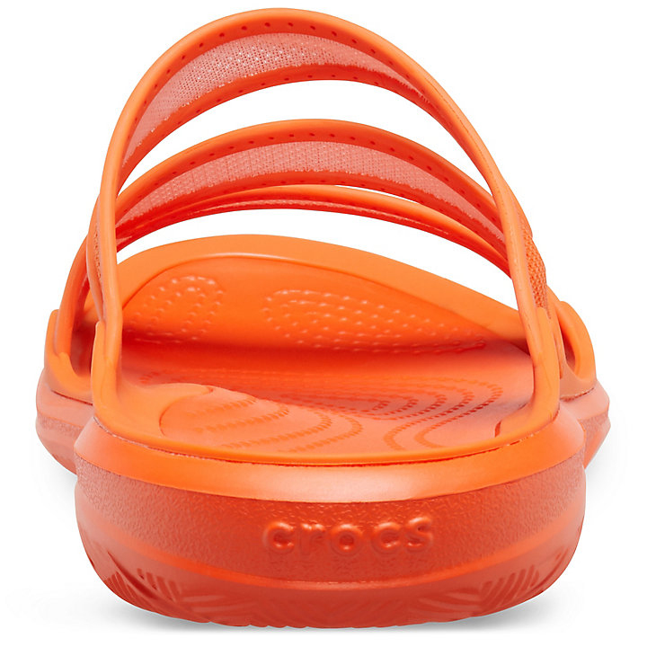 Sandales Crocs Swiftwater Telluride Sandal Orange Femme | NVW-4536845