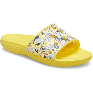 Claquette Crocs Vera Bradley Classiche Claquette Jaune Fleur Femme | FQX-5505282