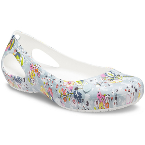 Flats Crocs Vera Bradley Kadee Plates Blanche Fleur Femme | YTT-7841624