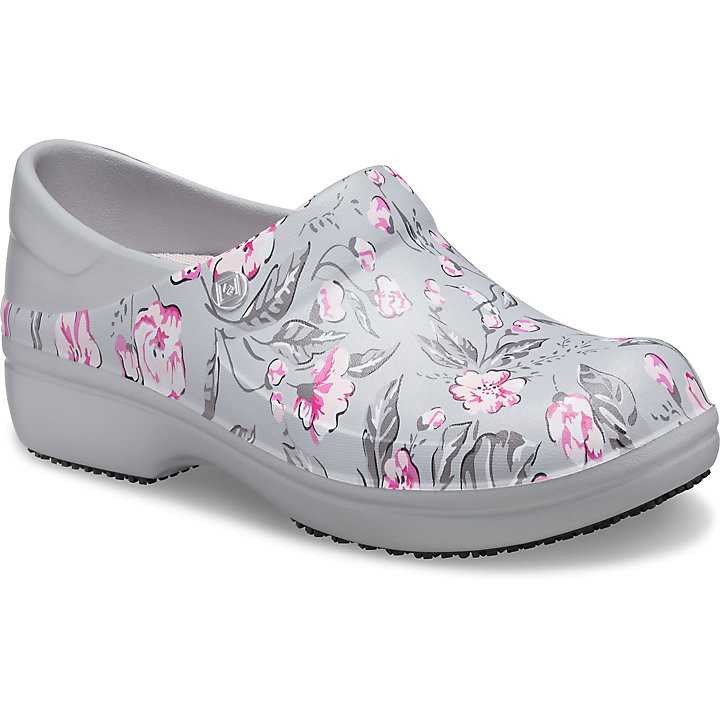 Sabots Crocs Vera Bradley Neria Clog Grise Clair Fleur Femme | PWX-8340557