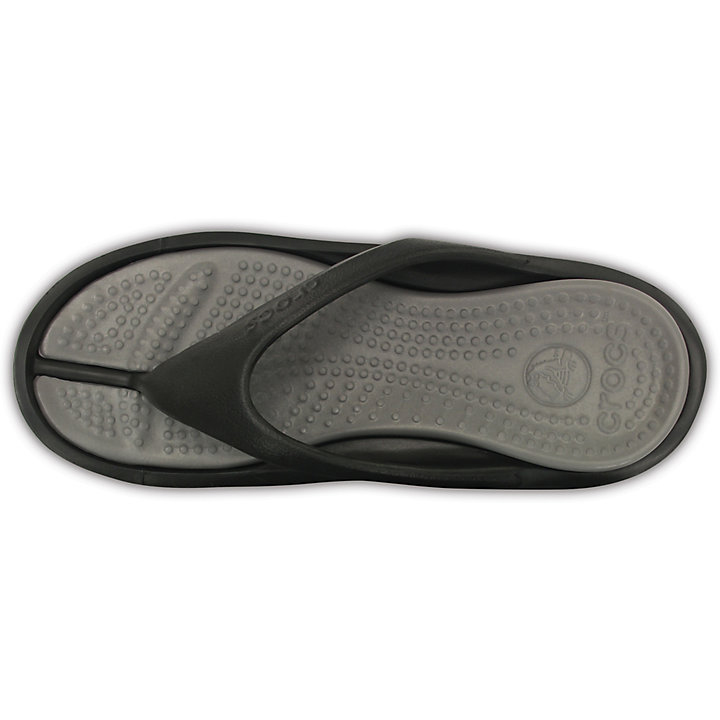 Sandales Crocs Athens Flip Noir Vert Olive Homme | HDK-0782780