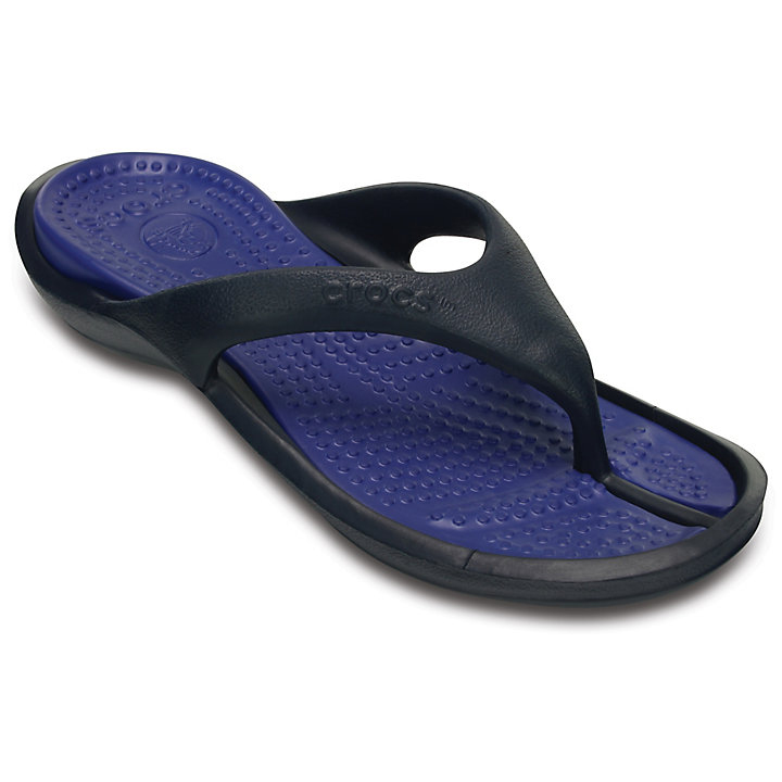 Sandales Crocs Athens Flip Bleu Marine Bleu Foncé Homme | FYB-3578700