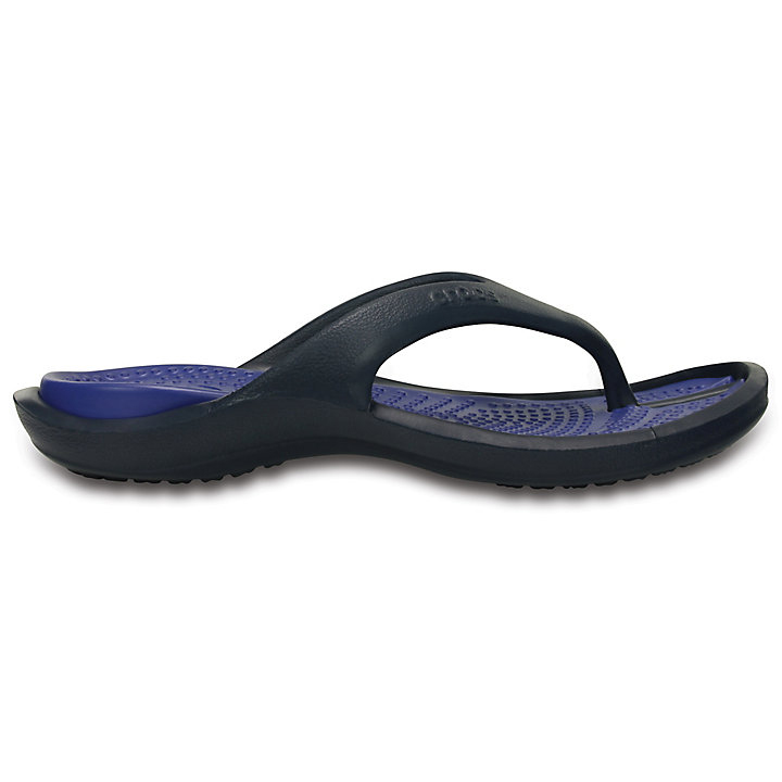 Sandales Crocs Athens Flip Bleu Marine Bleu Foncé Homme | FYB-3578700