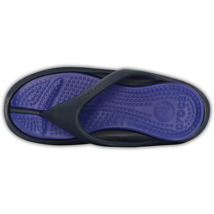 Sandales Crocs Athens Flip Bleu Marine Bleu Foncé Homme | FYB-3578700