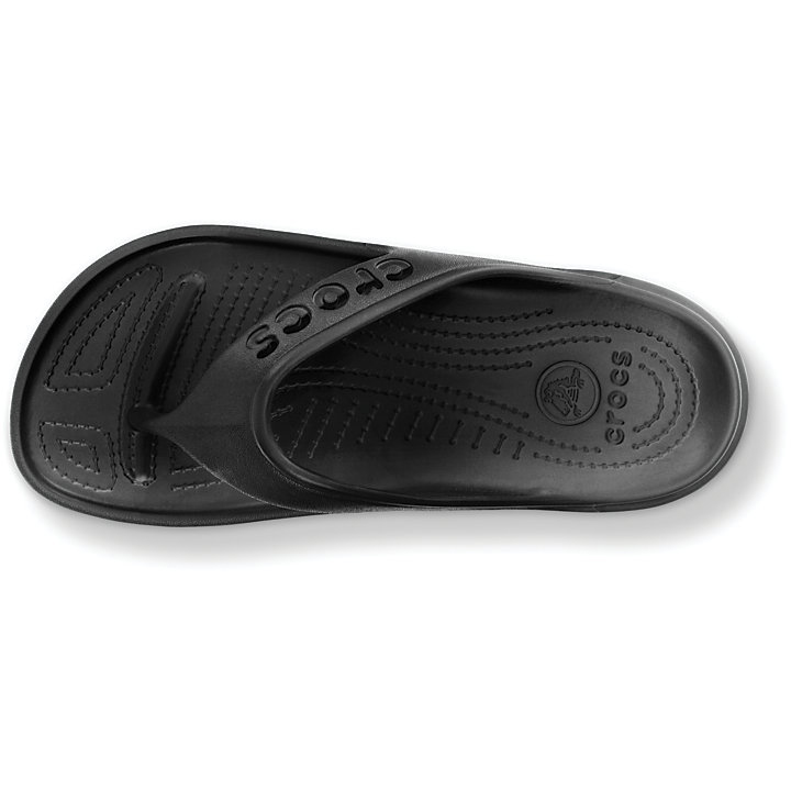 Tong Crocs Baya Flip Noir Homme | UHU-0586285