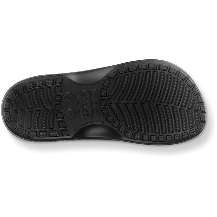 Tong Crocs Baya Flip Noir Homme | UHU-0586285