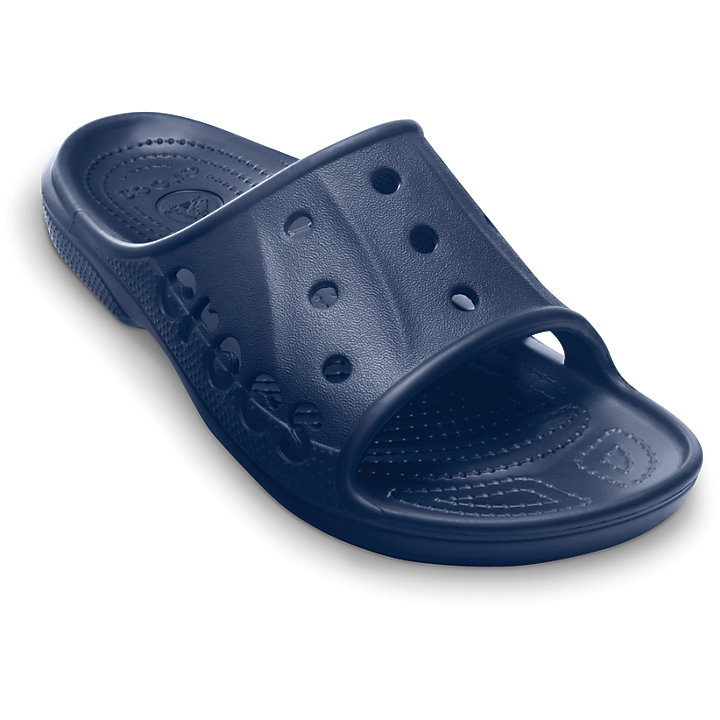 Sandales Crocs Baya Claquette Bleu Marine Homme | QPY-3693502