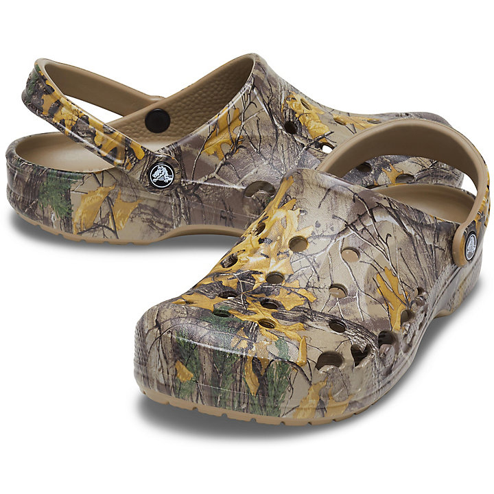 Sabots Crocs Baya Realtree Xtra Clog Kaki Homme | HBG-3006077