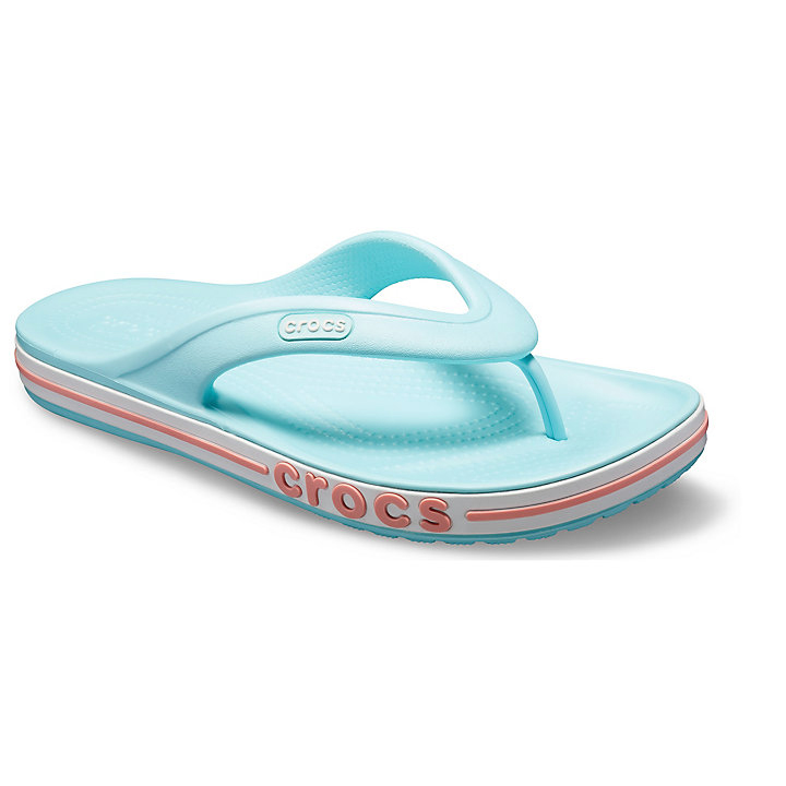 Tong Crocs Bayaband Flip Bleu Clair Corail Clair Homme | PTC-8177287