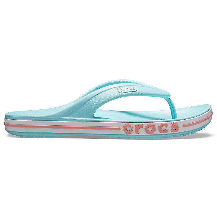 Tong Crocs Bayaband Flip Bleu Clair Corail Clair Homme | PTC-8177287