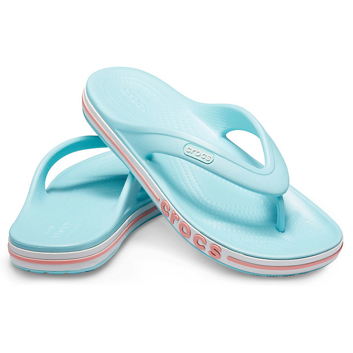 Tong Crocs Bayaband Flip Bleu Clair Corail Clair Homme | PTC-8177287