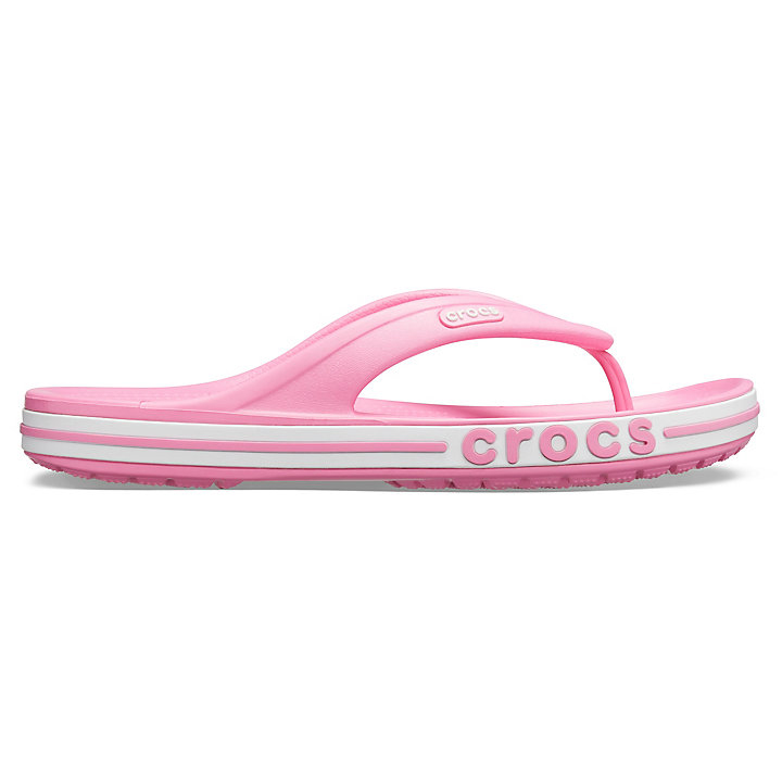 Tong Crocs Bayaband Flip Rose Homme | SYR-4843822