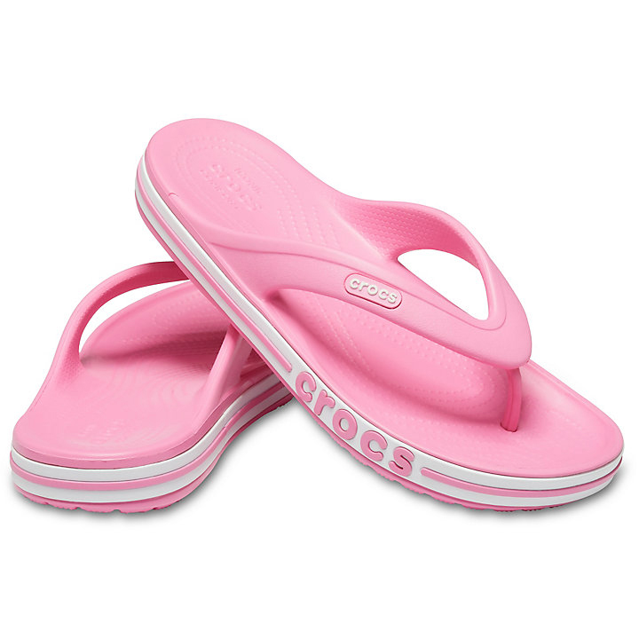 Tong Crocs Bayaband Flip Rose Homme | SYR-4843822