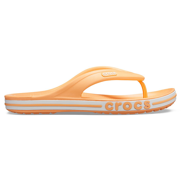 Tong Crocs Bayaband Flip Orange Homme | YFD-5349400