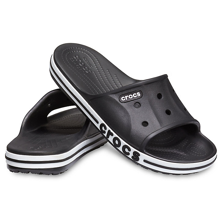 Sandales Crocs Bayaband Claquette Noir Blanche Homme | CZI-5479476