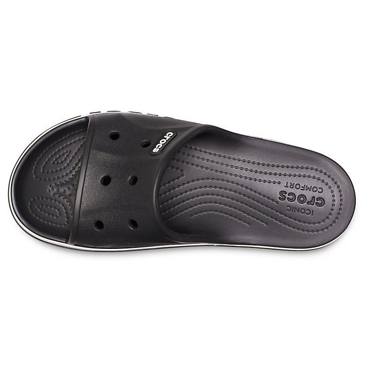 Sandales Crocs Bayaband Claquette Noir Blanche Homme | CZI-5479476