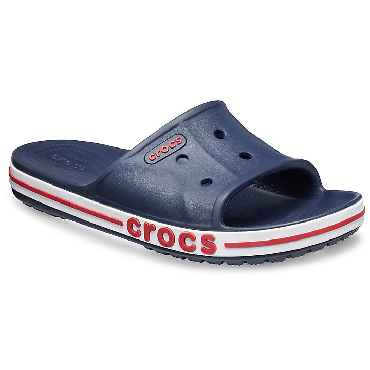 Sandales Crocs Bayaband Claquette Bleu Marine Rouge Homme | OIY-0915593