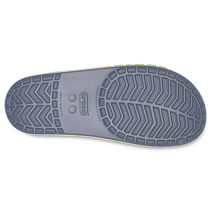 Sandales Crocs Bayaband Claquette Grise Vert Homme | TOU-9816049