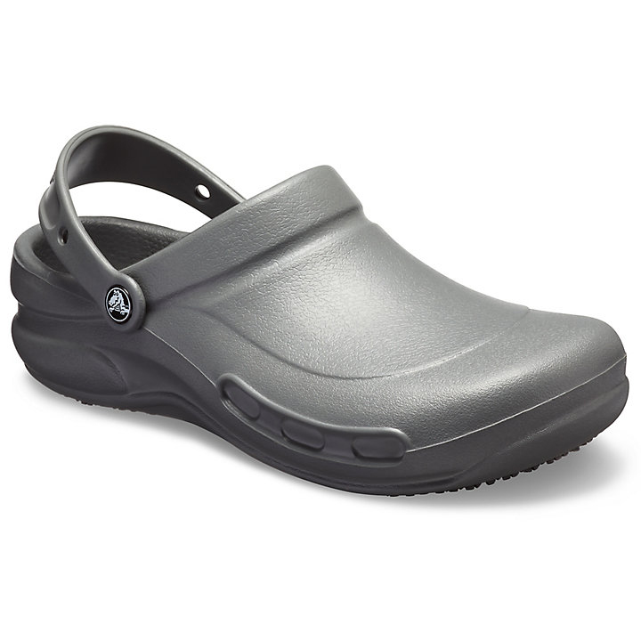 Big And Tall Crocs Bistro Clog Grise Homme | CRU-3678864