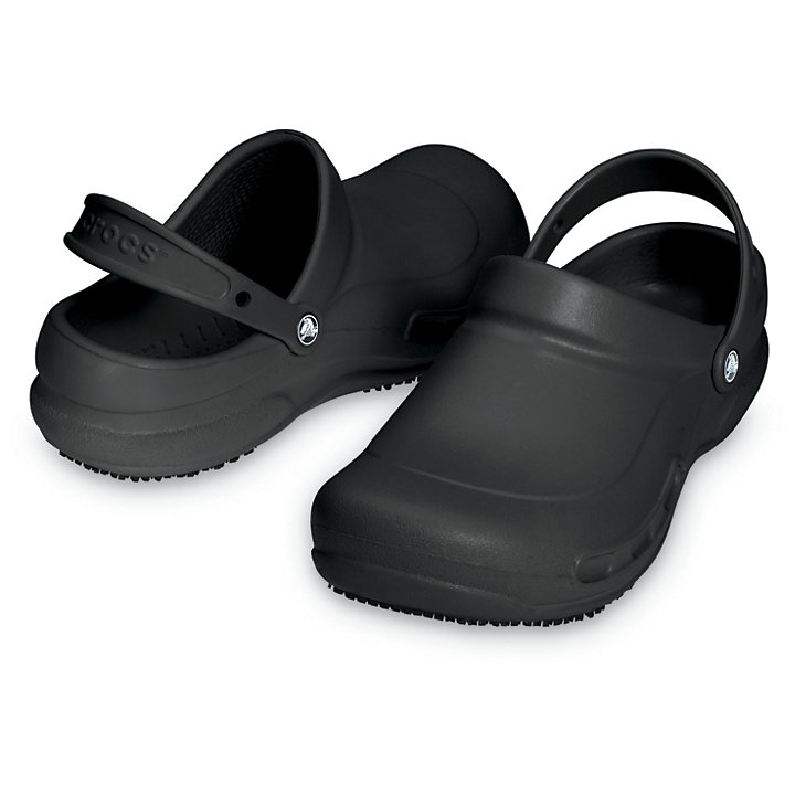 Big And Tall Crocs Bistro Clog Noir Homme | ONL-2087433