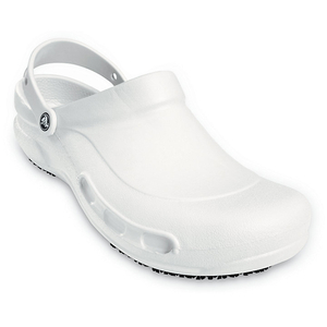 Big And Tall Crocs Bistro Clog Blanche Homme | FHP-1905917