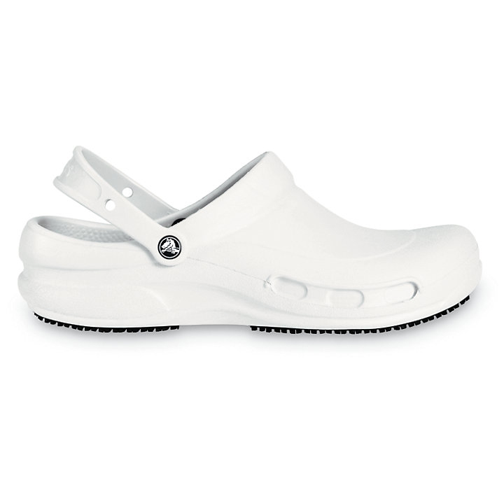 Big And Tall Crocs Bistro Clog Blanche Homme | FHP-1905917