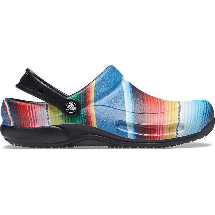 Big And Tall Crocs Bistro Graphic Clog Noir Multicolore Homme | JXM-6591106