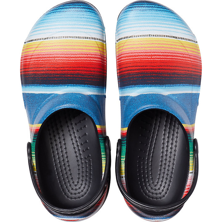 Big And Tall Crocs Bistro Graphic Clog Noir Multicolore Homme | JXM-6591106